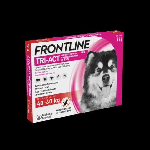 FRONTLINE Tri-Act Dla Psów 3x6ml