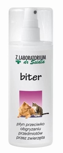 Laboratorium DermaPharm Dr Seidel Biter Płyn Przeciwko Obgryzaniu Przedmiotów Przez Zwierzęta 100ml