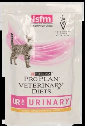 PURINA Pro Plan Veterinary Diets UR Urinary Cat Łosoś 85g