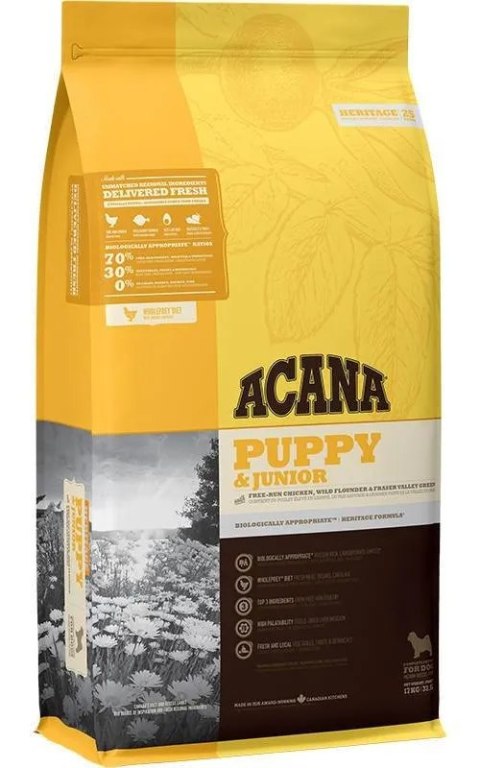 Acana Heirtage Puppy&Junior 17kg