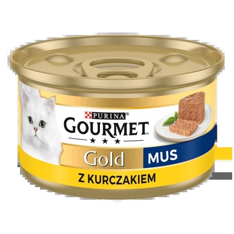 Purina Gourmet Gold mus z kurczakiem 85g