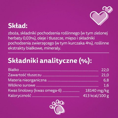 Whiskas Zdrowy Blask Przysmak Dla Kota Z Kurczakiem 45g