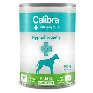 Calibra Veterinary Diets Hypoallergenic Insect Rabbit Karma Dla Psa 400g