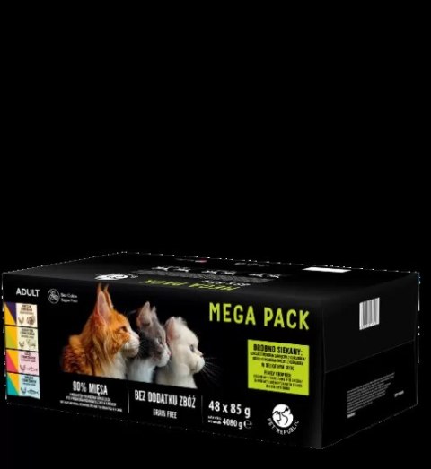 PetRepublic Mega Pack karma mokra dla kotów