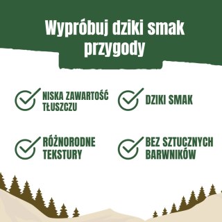 Purini Adventuros Sticks Karma dla psów Dziki Smak Bawoła 120g
