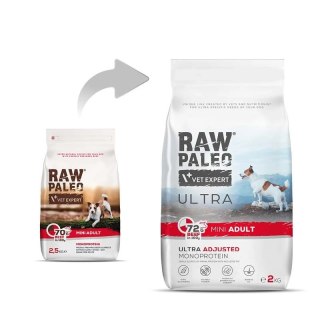 VetExpert Raw Paleo Ultra Beef Adult Mini 8kg