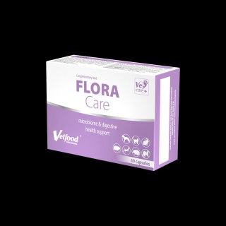 Vetfood Flora Care Suplement 60 Kapsułek