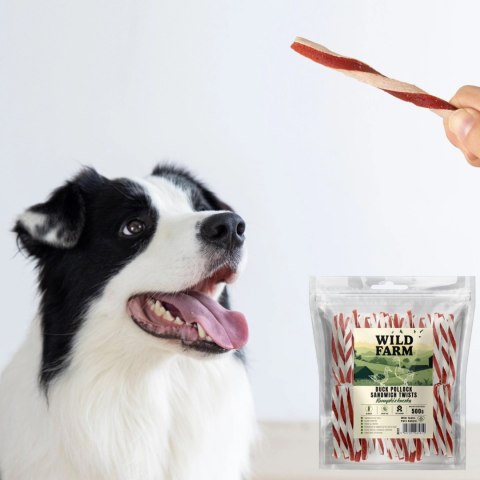 Wild Farm Kanapka Z Kaczką 500g Przysmak Dla Psa