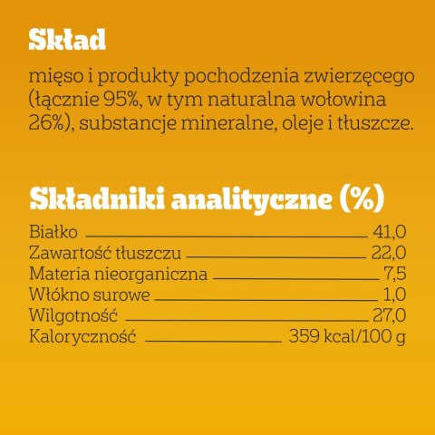 Pedigree Ranchos Originals Przysmak Dla Dorosłych Psów Z Wołowiną 70g