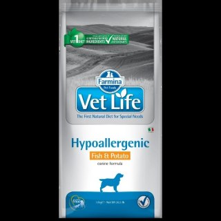 Farmina Vet Life Canine Hypoallergenic Fish&Potato 12kg