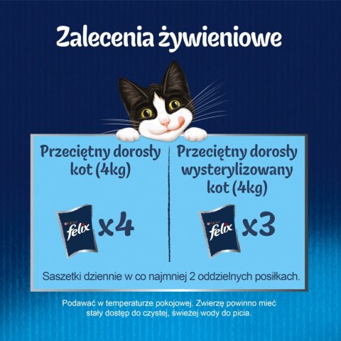 Felix Sensations Jellies Kaczka Z Szpinakiem W Galaretce 85g