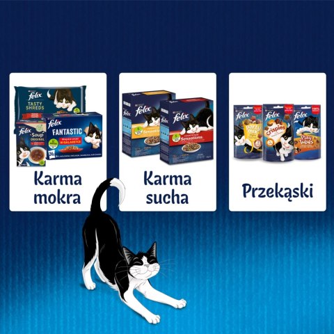 Felix Sensations Jellies Kaczka Z Szpinakiem W Galaretce 85g