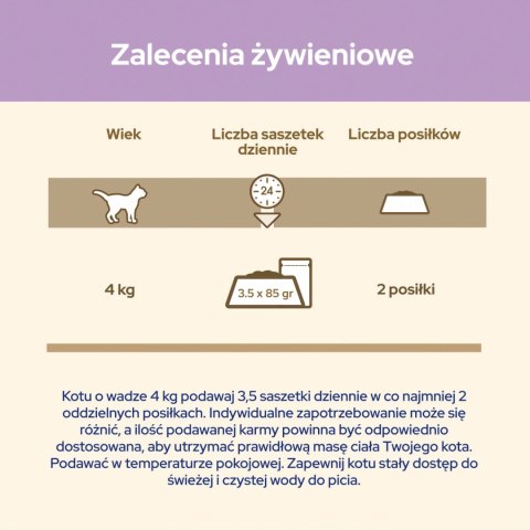 Purina Cat Chow Sensitive Karma Z Łososiem I Cukinią W Sosie 85g