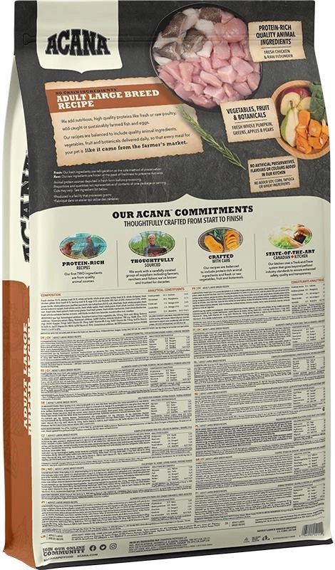 Acana Heritage Adult Large Breed 11,4kg