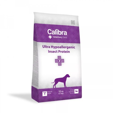 Calibra Veterinary Diets Dog Ultra Hypoallergenic Insect Protein 12kg