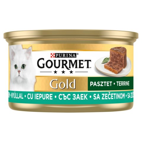 Purina Gourmet Gold pasztet z królikiem 85g
