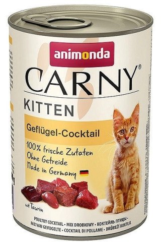 Animonda Animonda Cat Carny Kitten Koktajl Drobiowy 400g