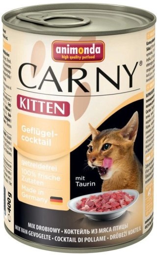 Animonda Animonda Cat Carny Kitten Koktajl Drobiowy 400g