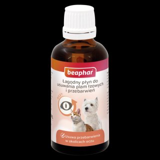 BEAPHAR BEAPHAR Łagodny Płyn Do Usuwania Plam Łzowych I Przebarwień 50ml