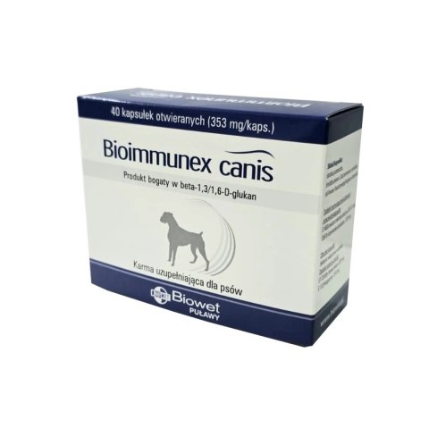 Biowet Biowet Bioimmunex Canis 40 Kapsułek