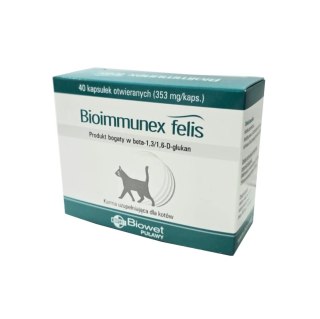 Biowet Biowet Bioimmunex Felis 40 Kapsułek