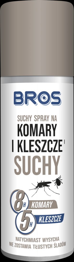 Bros Sp z o.o. Bros Suchy Spray Na Komary I Kleszcze 90ml