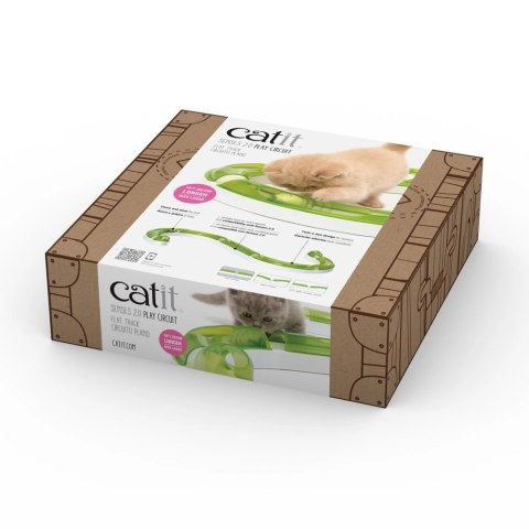 Catit CATIT Tor Do Zabawy Play Circuit Dla Kota Biało-Zielony