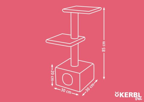 Kerbl KERBL Drapak Dla Kota Venus Sweet Beżowy 85cm