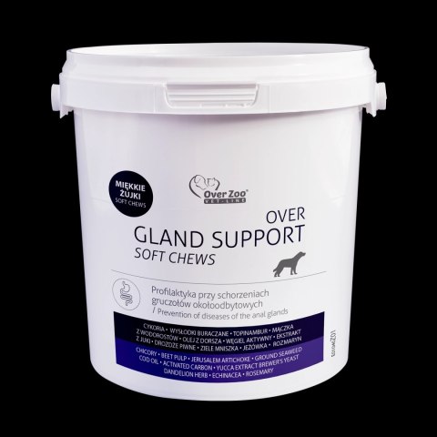 Over Zoo Over Gland Support Soft Chews Na Gruczoły Okołoodbytowe 90 Żujek