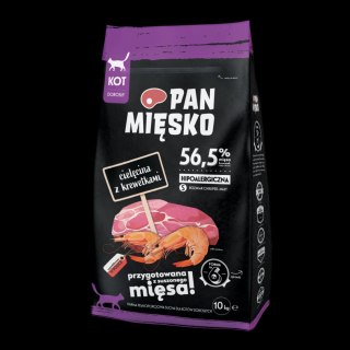 PAN MIĘSKO PAN MIĘSKO Cielęcina Z Krewetkami Dla Kota S 10kg