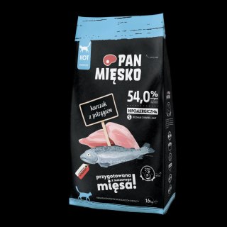 PAN MIĘSKO PAN MIĘSKO Kurczak Z Pstrągiem S Dla Kota 1,6kg