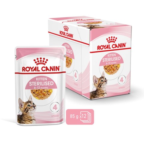 Royal Canin ROYAL CANIN Kitten Sterilised Gelee 12x85g