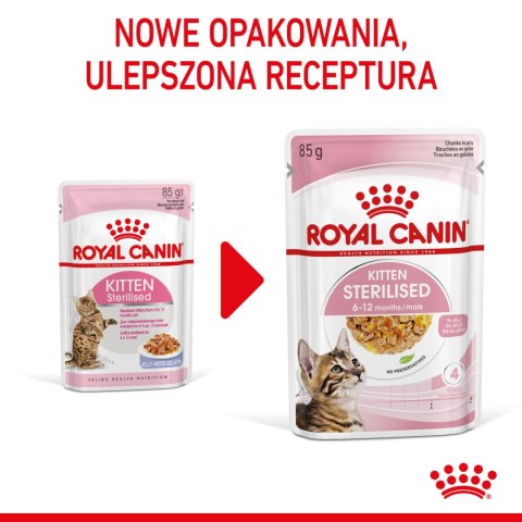 Royal Canin ROYAL CANIN Kitten Sterilised Gelee 12x85g