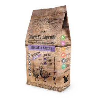 Wiejska Zagroda Wiejska Zagroda Dla Kota Kurczak Z Kaczką 5kg