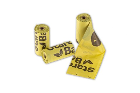 ZOLUX Zolux Starchbag Kompostowalne Bioworki Na Odchody Zielony 15szt