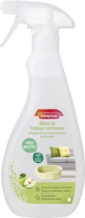 BEAPHAR 2 W 1 Odplamiacz I Neutralizator Zapachów 500ml