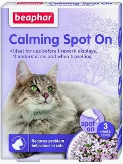 BEAPHAR Calming Spot On Krople Uspokajające Dla Kota 3x0.4ml