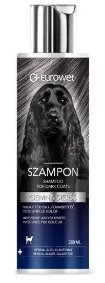 Eurowet Szampon Ciemna Sierść 200ml