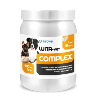 Eurowet Wita-Vet Junior +Aldut 400tab