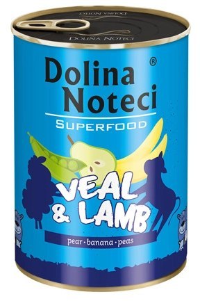 Dolina Noteci Superfood Cielęcina I Jagnięcina 400g