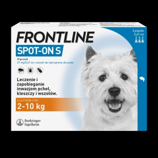 FRONTLINE Spot On Dla Psa 3x0,67ml
