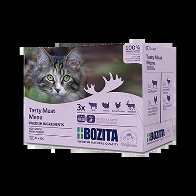 BOZITA Multibox Mięsne Kawałki W Sosie 12x85g