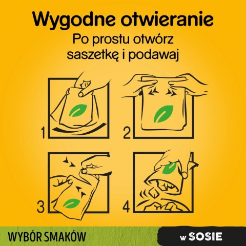 Pedigree Mokra Karma Dla Dorosłych Psów Saszetka Mix Smaków (Z Kurczakiem I Warzywami, Z Wołowiną I Warzywami, Z Indykiem I Marc
