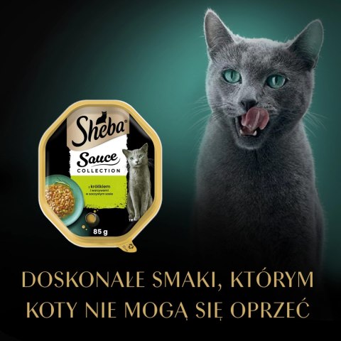 Sheba Sauce Speciale Z Królikiem, Kaczką I Warzywami 85g