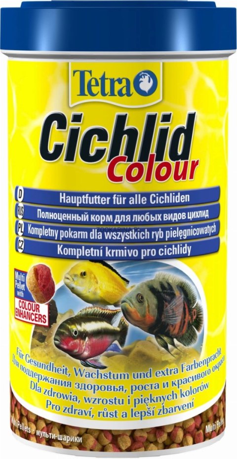 Tetra Pokarm Cichlid Colour 500ml