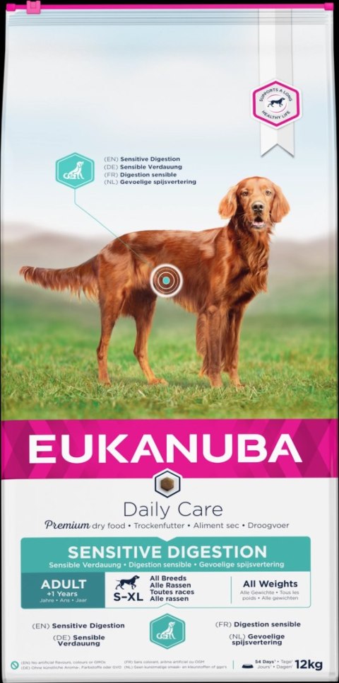 Eukanuba Daily Care Adult Sensitive Digestion 12kg