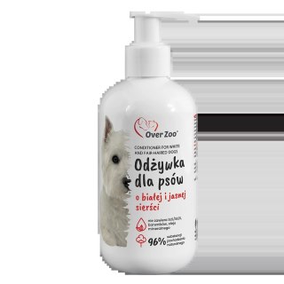 OVER ZOO Odżywka Dla Psa Do Białej I Jasnej Sierści 240ml