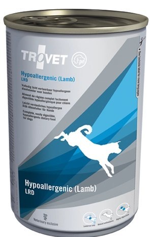 TROVET LRD Hypoallergenic Lamb Dla Psa Puszka 400g
