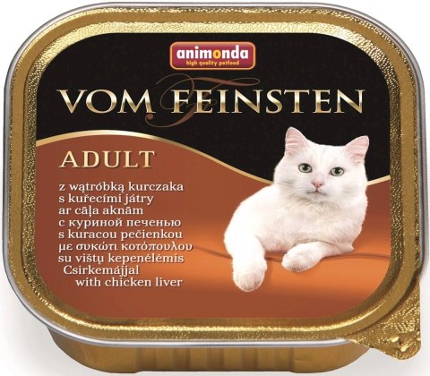 Animonda Vom Feinsten Adult Cat Wątróbka Drobiowa 100g