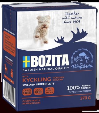 BOZITA Dog Junior Delikatny Kurczak W Galarecie 370g